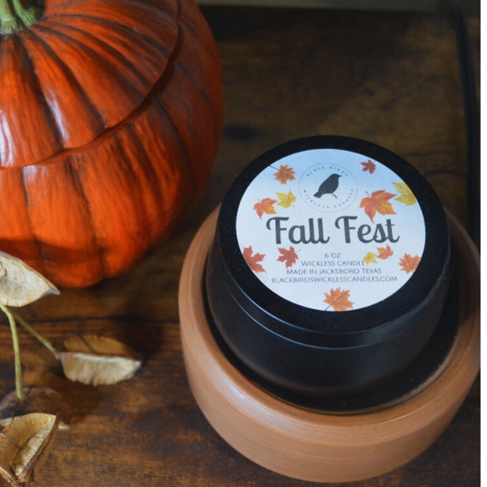 Fall Fest 6 oz. Wickless Candle